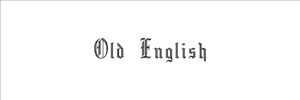 Old English